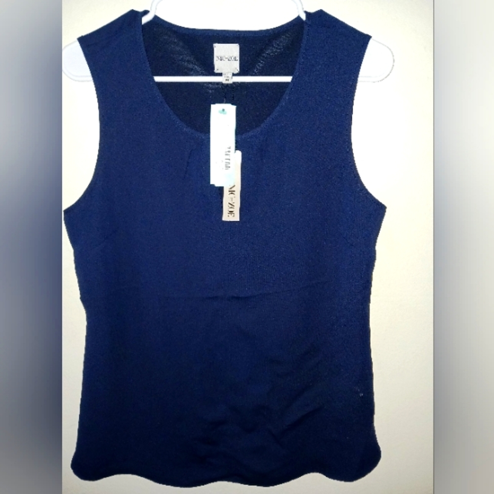Sheer Sleeveless Blouse